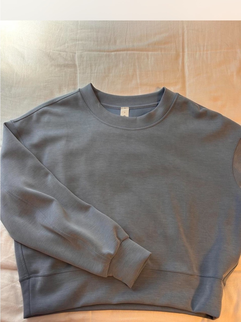 Final price - Lululemon- soft stream oversized cropped sweatshirt size 0 - Picture 5 of 7